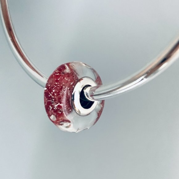 BRAND NEW AUTHENTIC Pandora Wavy Fancy Murano Glass Charm - Picture 6 of 7